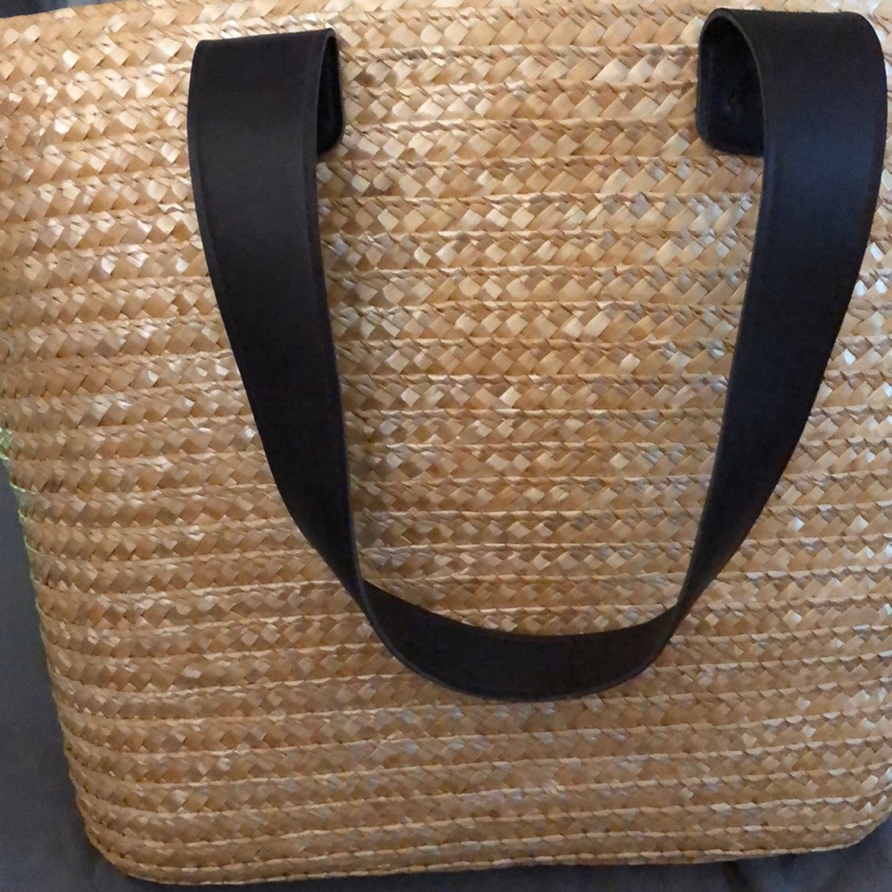Sturdy Straw Tote